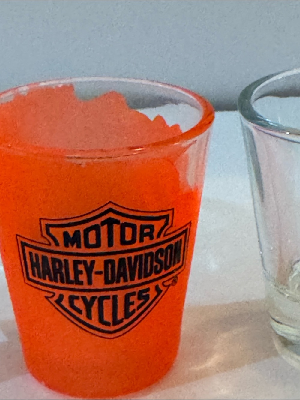 5 Harley Davidson Shot Glasses Mixed Lot - Picture 5 of 8